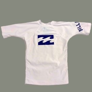 Billabong 2T white Rash Guard